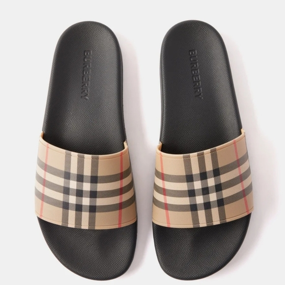 NEW AUTHENTIC MEN'S BURBERRY SANDALS SIZE 10 - Picture 6 of 16